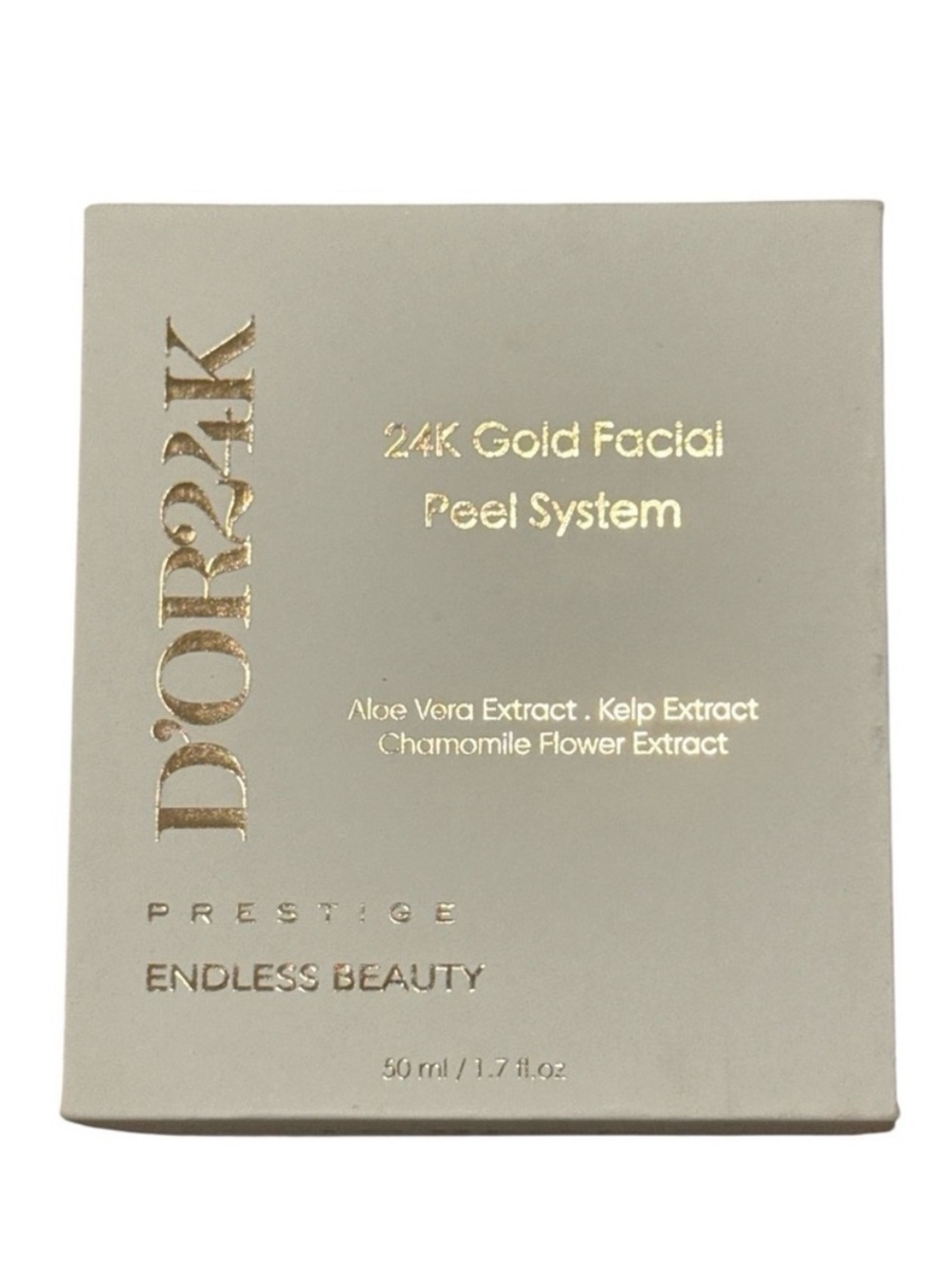 D’OR24K Prestige 24K Gold Facial Peel System 1.7 oz NIB Luxury Skincare